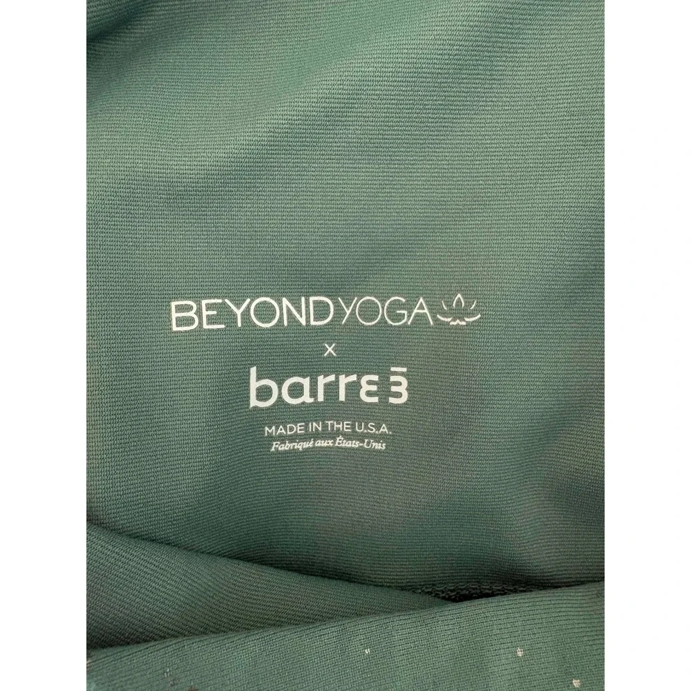 Beyond Yoga x barre3 Metallic Ombre Leggings‎ Athleisure Balletcore Pickleball